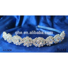 Nouvelle mode de vente en gros rhinestone mariage mariage tiare